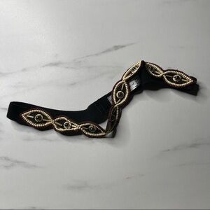 Beaded Embroidered Eye Belt